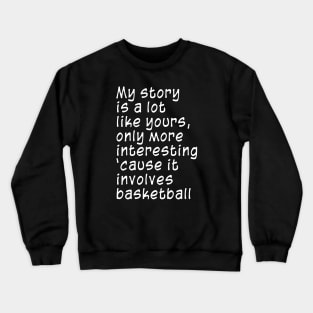 basketball Crewneck Sweatshirt